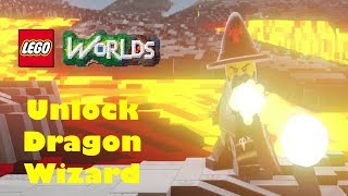 Lego World - How to unlock Dragon Wizard