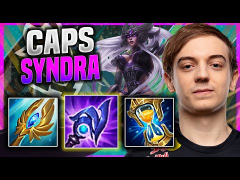 CAPS IS INSANE WITH SYNDRA LUDEN'S! - G2 Caps Plays Syndra MID vs Zed! | Season 11