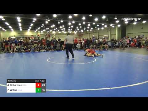 138 Lbs Rr Rnd 2 Jorie Richardson Tennessee Dual Vs Phoenix Waters Michigan Dual