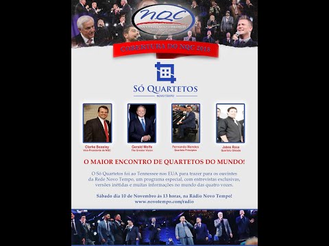 Programa Só Quartetos - Rádio Novo Tempo - Cobertura NQC 2018 - Pigeon Forge, TN - USA - PART 1