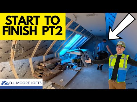 Loft Conversion Start To Finish pt 2!