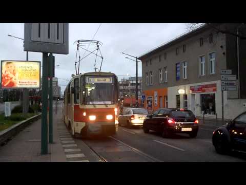 Potsdam: Ausfahrt vom Tatra KT4D Prototyp am Brauhausberg [720pHD]