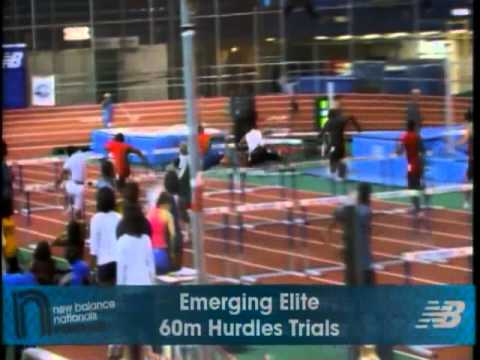 Boys 60m Hurdles EE Prelim Heat 2 - New Balance Indoor Nationals 2011