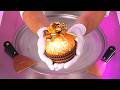 Oddly Satisfying ASMR Grand Ferrero Rocher Ice Cream Rolls Golden Delight Food Transformation