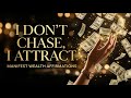 I don’t chase I attract- by Affirmation Club