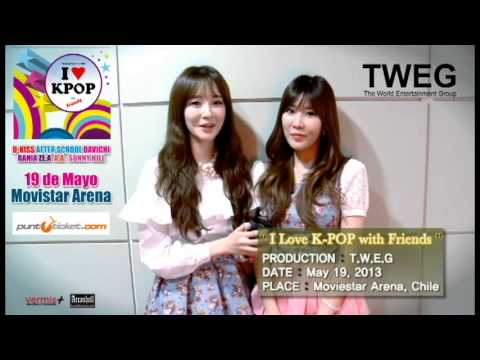 DAVICHI "I Love K-Pop Festival Sudamerica 2013" Chile