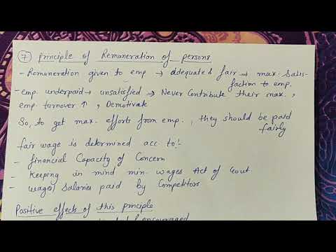 Meaning of principles management principles class 12 business studies