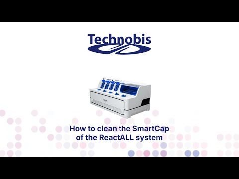 How to clean the SmartCap of the ReactALL system
