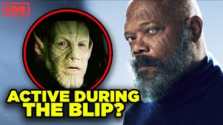 SECRET INVASION! Was Nick Fury ALIVE During the Blip? | The Breakroom
