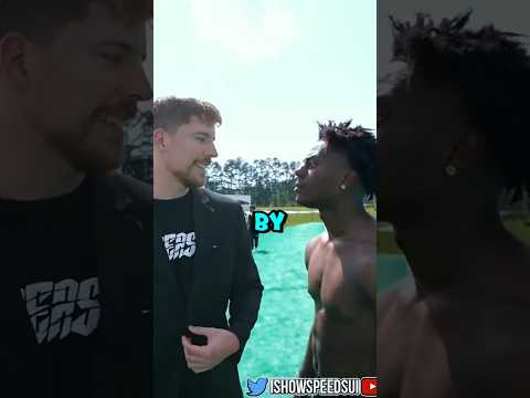 ishowspeed asks Mrbeast's "big black monkey" donation 💀