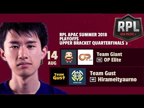FuChi , Shou, KK19212 | Team Giant vs OP Elite / Team Gust vs Hirameityaurno