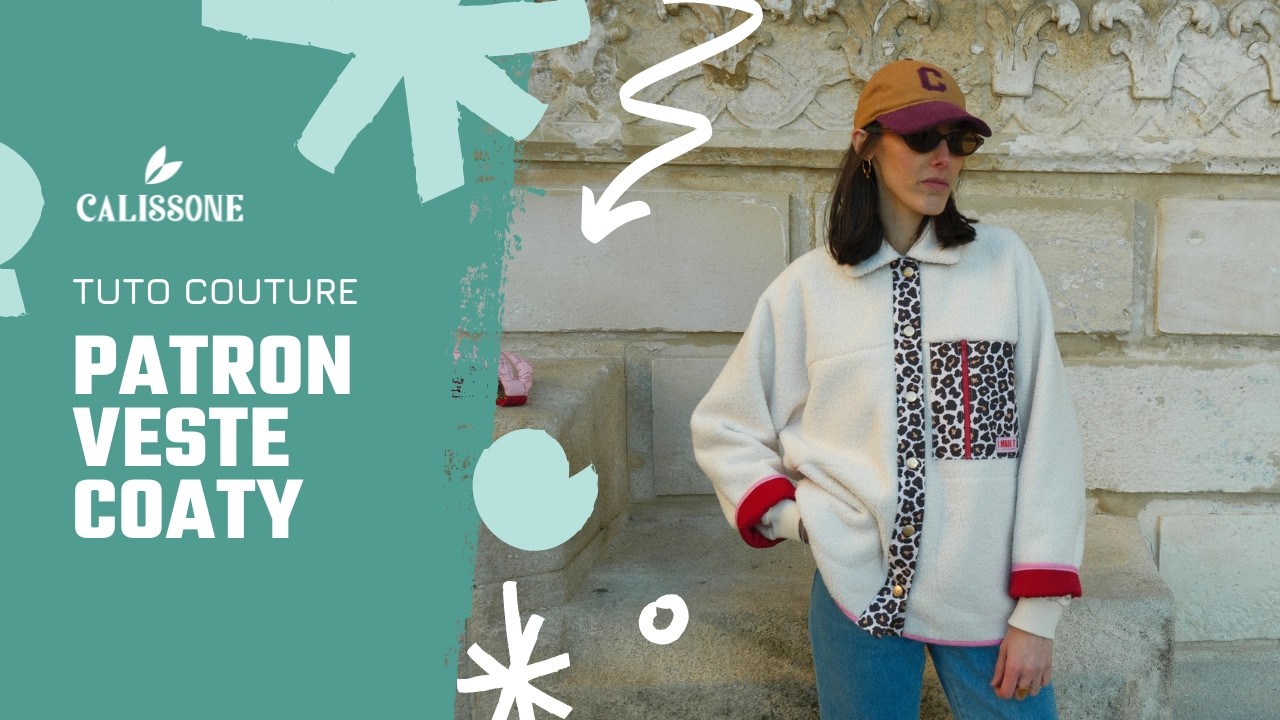 Box prête à coudre Veste Coaty - Urban Wild - Calissone