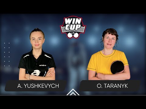 08:45 Anastasiia Yushkevych - Olena Taranyk 16.11.2024 WINCUP Women Professional. TABLE 2
