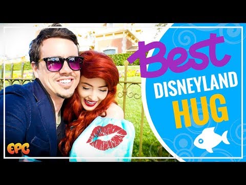 Best Hug from Disneyland Ariel EVER w/ Adam The Woo