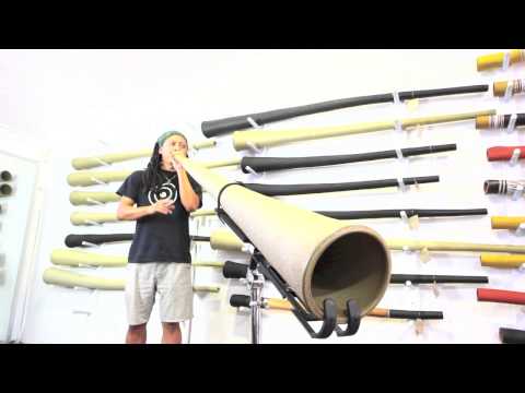 Hemp Didgeridoo D# (1637)