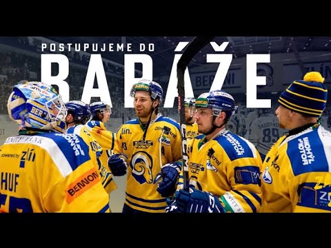 Postupujeme do baráže! Jsme mistři chance ligy! 💙💛 Předání poháru a děkovačka @HokejZlin