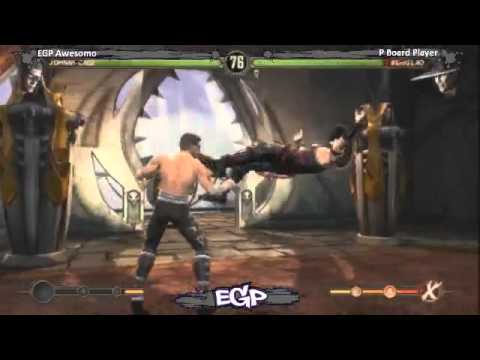 01. MK9- P Board Player (Kung) vs EGP Awesomo (Cage) (EGP Midweek Mayhem (20.May.2012)