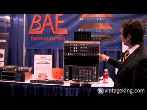 BAE 1073MP Dual-Channel 1073-Style Microphone Preamp with PSU 2U 19" Rack-Mount image 5