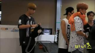 160814 RoadBoyz(로드보이즈) 말레이시아 출국 KLIA2 departure to Korea (fancam)