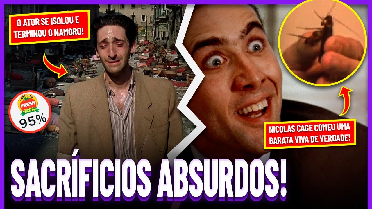 5 Atores que fizeram SACRIFÍCIOS ABSURDOS
