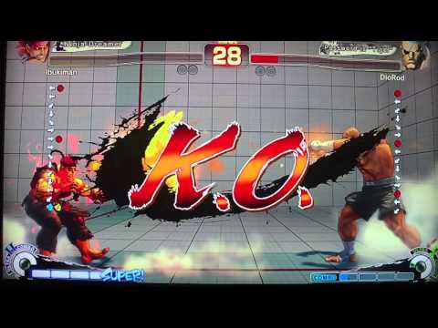[PATOZ]DioRod (Sagat) vs SOA Ibukiman (E Ryu)