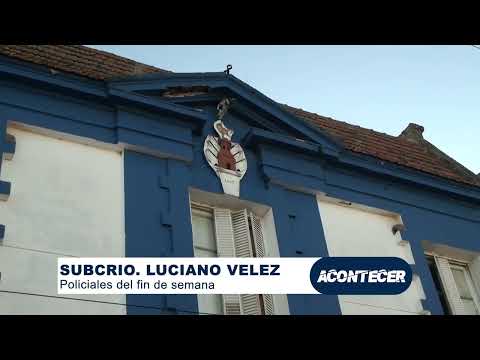 Marcos Juárez: Novedades policiales del fin de semana