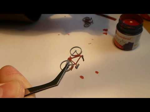 Dean Park Station Video 121 - Scale Model Scenery Bicycle Kit