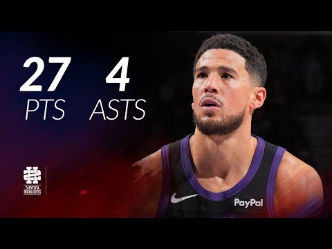 Devin Booker 27 pts 4 asts vs Sixers 25/26 season