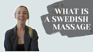 What is a Swedish Massage | Boise Idaho Massage