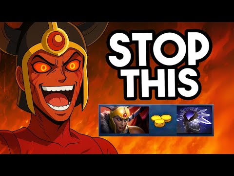 HOW TO PLAY LEGION COMMANDER WITH INSANE DUAL WIN BROKEN 🔥