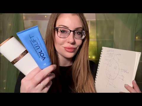 ASMR-Gesichtsanalyse + Hautpflegebewertung