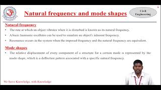 Introduction to Experimental Modal Analysis _ Mr. Sonu Kumar Gupta, Asst. Prof., Civil, MITS