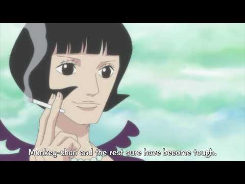 Rayleigh seeing Gol D. Roger in Luffy.