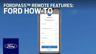 FordPass Connect™: Using FordPass™ to Activate Remote Vehicle Features | Ford How-To | Ford