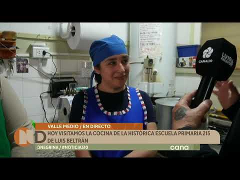 Escuela 215 "Los Colonos": comedor para 96 estudiantes en Luis Beltrán