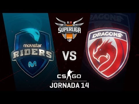 MOVISTAR RIDERS VS DRAGONS E.C. - MAPA 1 - SUPERLIGA ORANGE - #SUPERLIGAORANGECSGO14