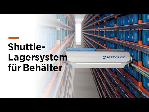 Shuttle-Lagersystem für Behälter