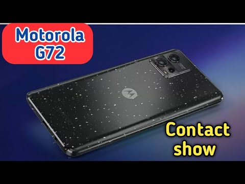 How To Show Contact In Motorola G72, Contact So Kaise Karen In Motorola G72, Motorola