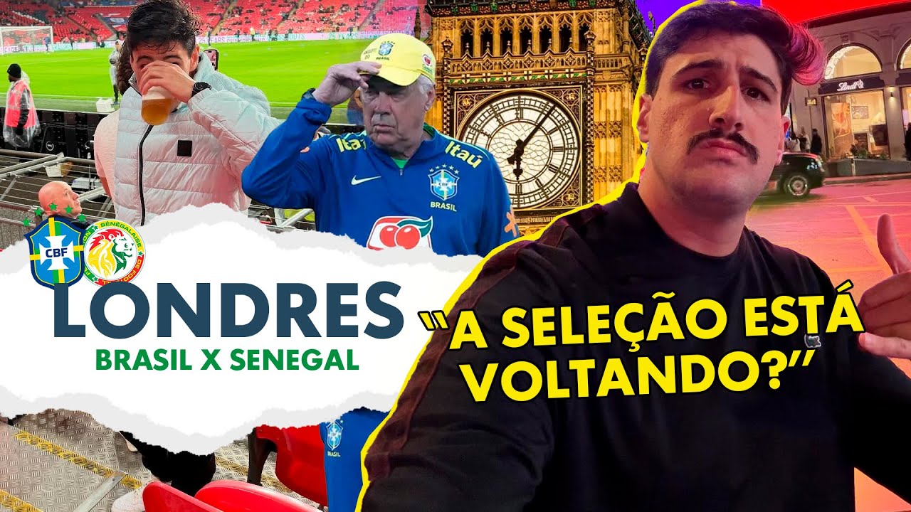 A SELEÇÃO BRASILEIRA ESTÁ VOLTANDO??? CONHECENDO LONDRES!