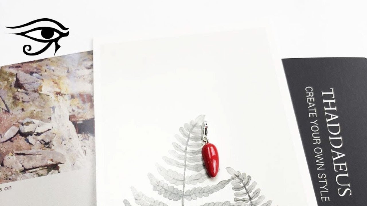 Thaddaeus - Pendentif Piment Rouge