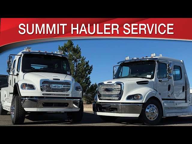 Preview image of The Summit Hauler Advantage. Why a Freightliner over a Pickup. youtube video