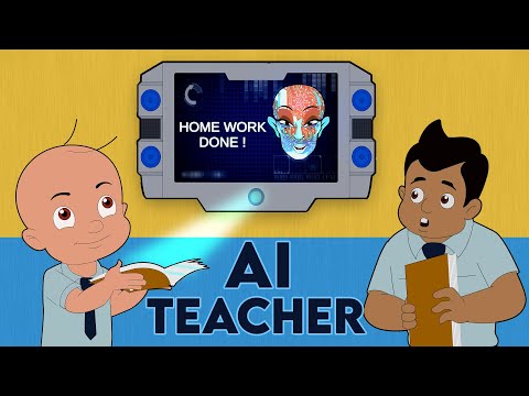 Mighty Raju - Arya Nagar's First AI Teacher | Cartoon For Kids | Adventures Video for Kids