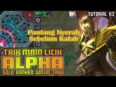 CARA MENANG DENGAN LICIK - TUTORIAL ALPHA OFFLANER - BUILD ALPHA TERSAKIT 2021