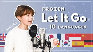 LET IT GO Frozen 10 LANGUAGES...