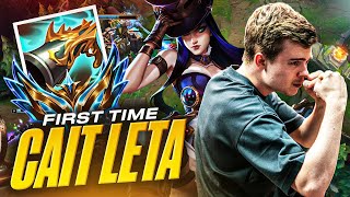 JE FIRST TIME CAITLYN LETALITÉ EN CHALLENGER