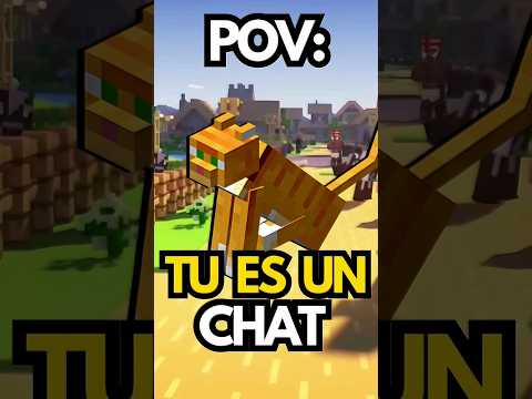 Outcraft Wiki - POV: You are a Cat in Minecraft.. 🙀 #minecraft #shorts #short