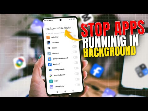 How to Stop Apps Running in the Background on Xiaomi Phone | Disable All Background Apps in MIUI