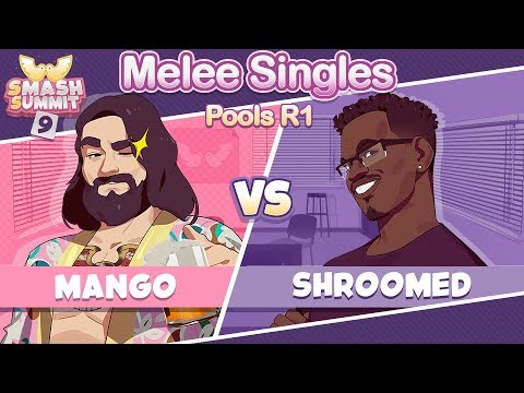 Mang0 vs Shroomed - Swiss Pools: Round 1 Melee Singles - Smash Summit 9 | Falco vs Sheik
