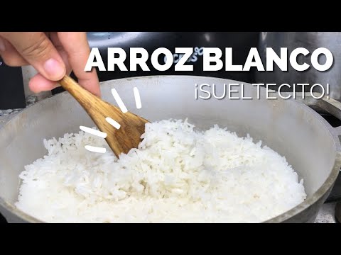 TÉCNICA PARA HACER ARROZ BLANCO SUELTECITO Y FÁCIL PARA PRINCIPIANTES QUEDA PERFECTO