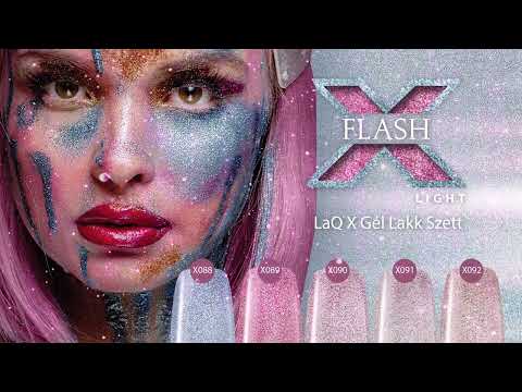 Exkluzív Csillogás - LaQ X Flash Light Gél Lakk Szett | Perfect Nails